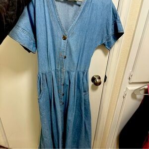 VINTAGE denim dress